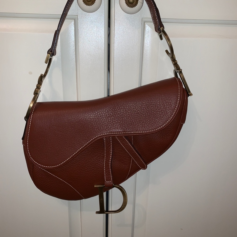 Dior saddle bag